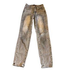 Judy Blue woman’s 1/25 gray wash high waist slim fit stretch jeans